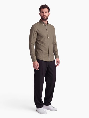 Coupe slim Chemise 'Superflex' Lindbergh en vert