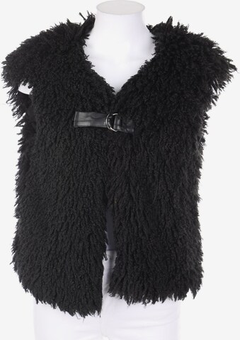 Avant Première Fake Fur Weste S in Schwarz: predná strana