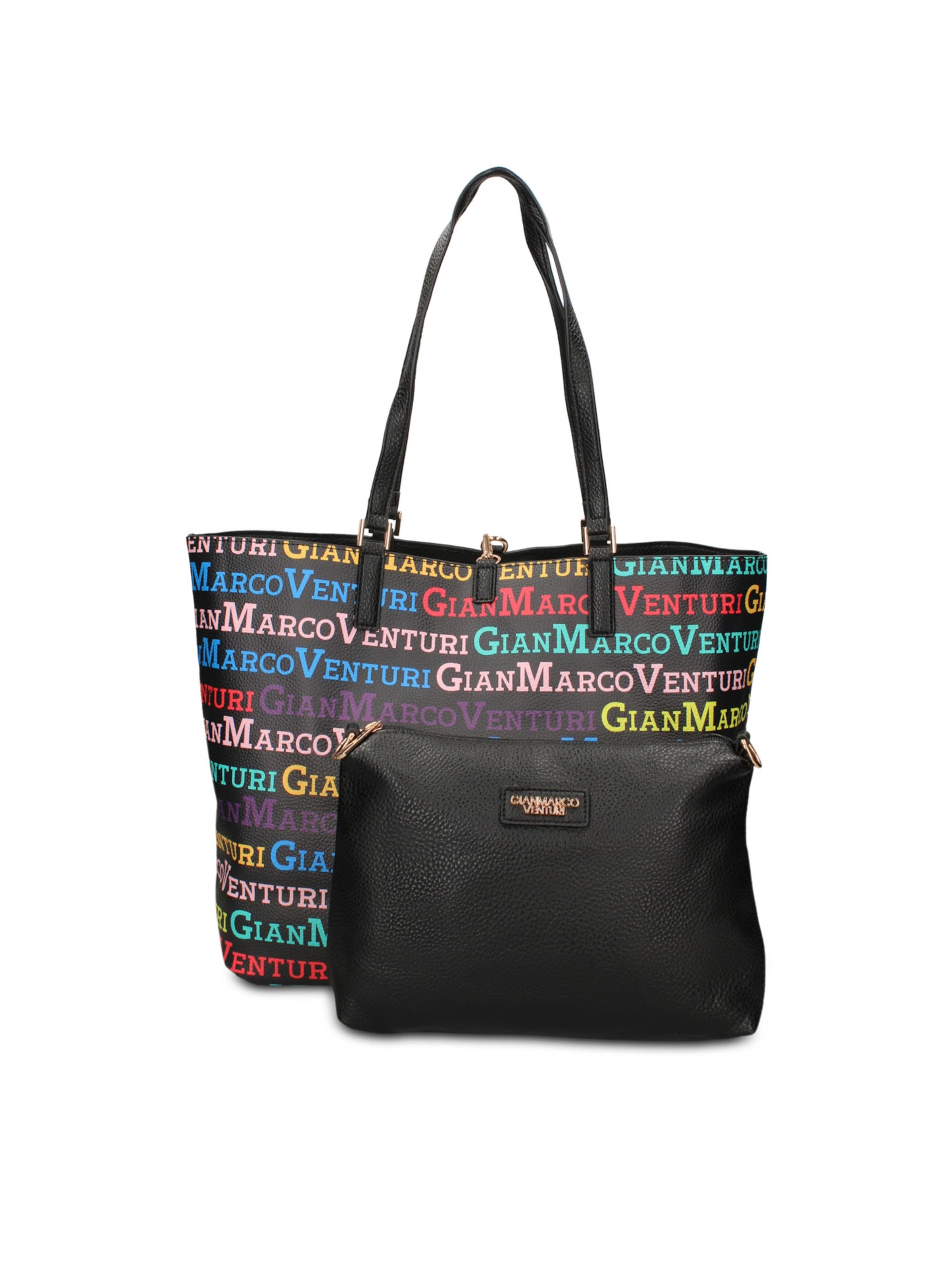 Shopper 'Shopper Elegante Pelle Vegana Gianmarco Venturi - Borsa Donna Versatile' di GianMarco Venturi in rosso: frontale