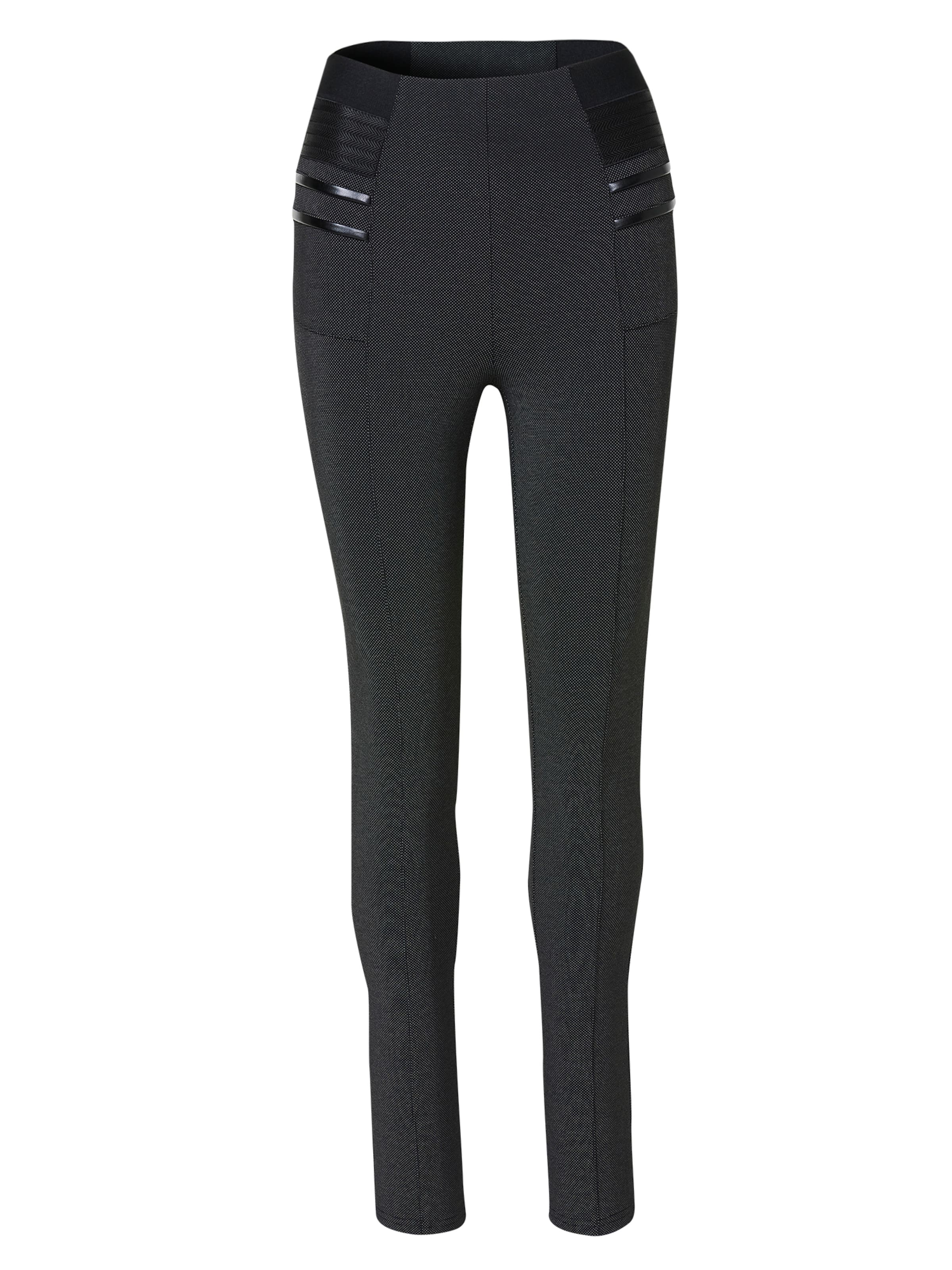KOROSHI Skinny Leggings in Black: front