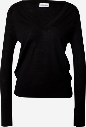 Calvin Klein Pullover em preto, Vista do produto
