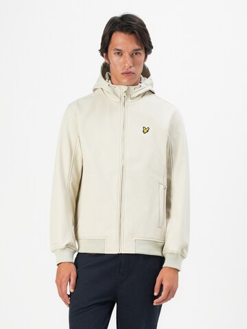 Lyle & Scott Tussenjas in Beige: voorkant