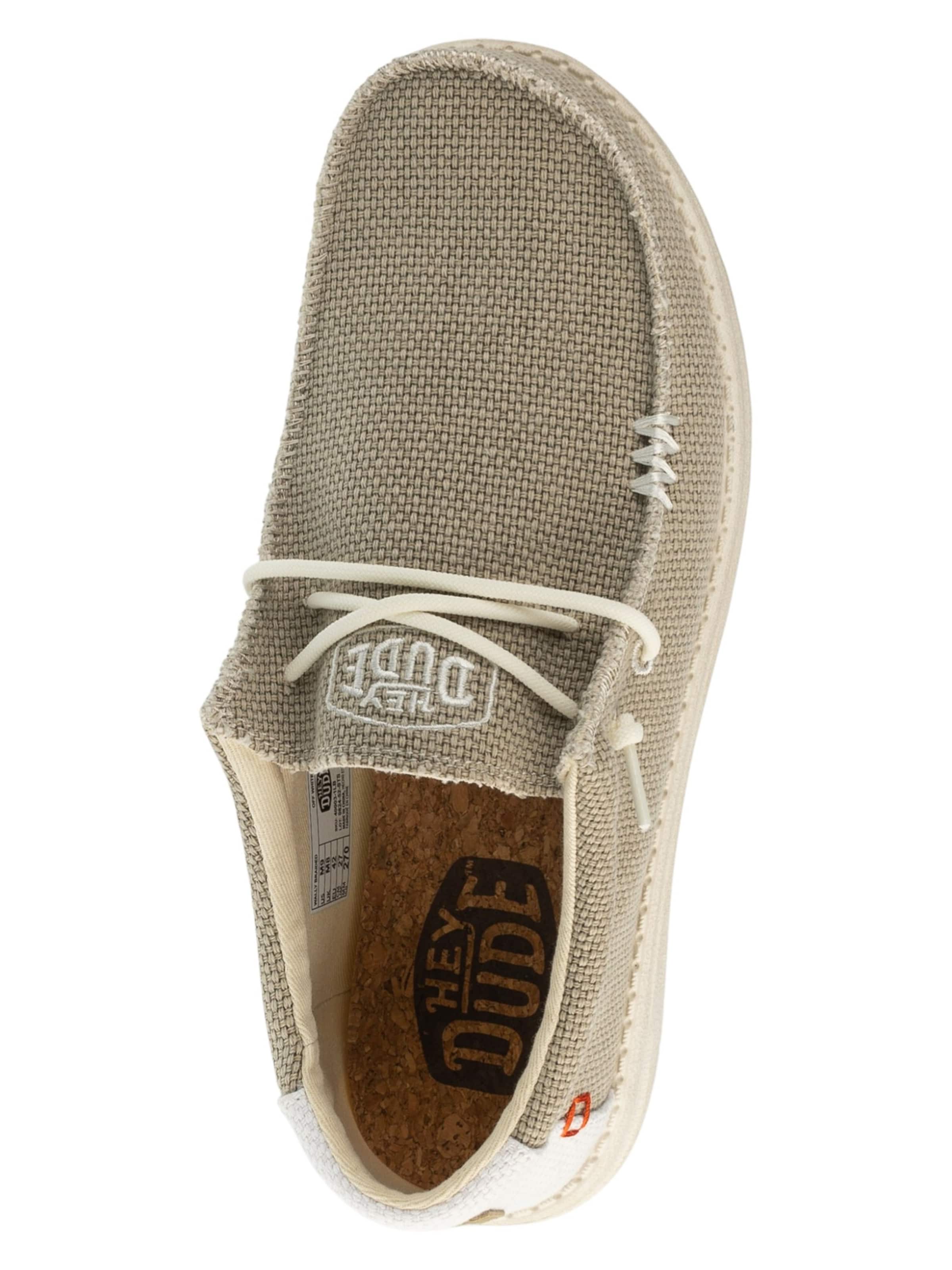 HEY DUDE Mocassins 'Hey Dude Wally Braided' in Beige