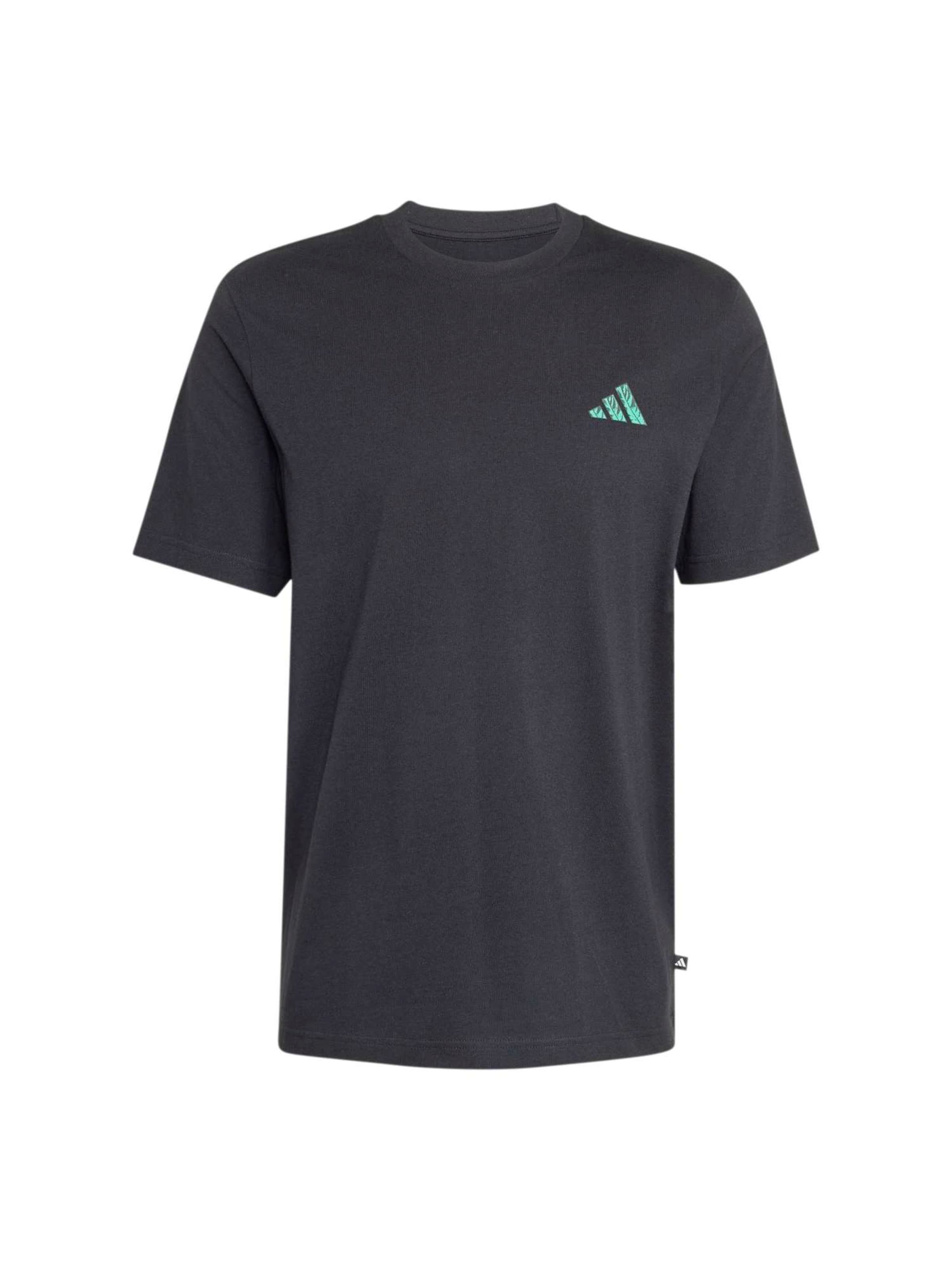 ADIDAS SPORTSWEAR Λειτουργικό μπλουζάκι 'TST PST' σε μαύρο: μπροστά