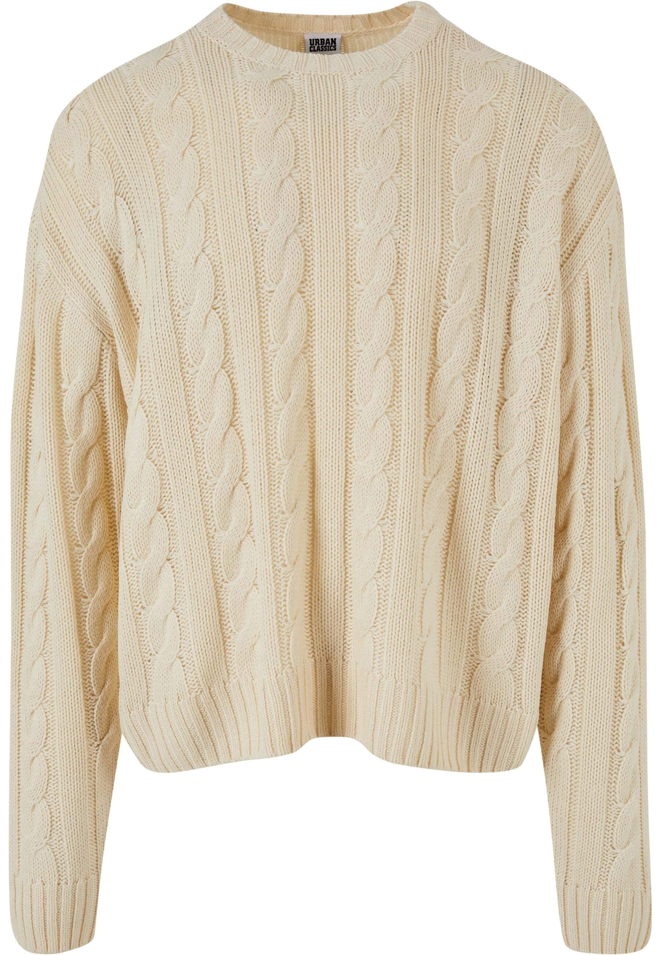 Pull-over Urban Classics en beige : devant