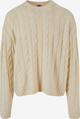 Pull-over Urban Classics en beige : devant