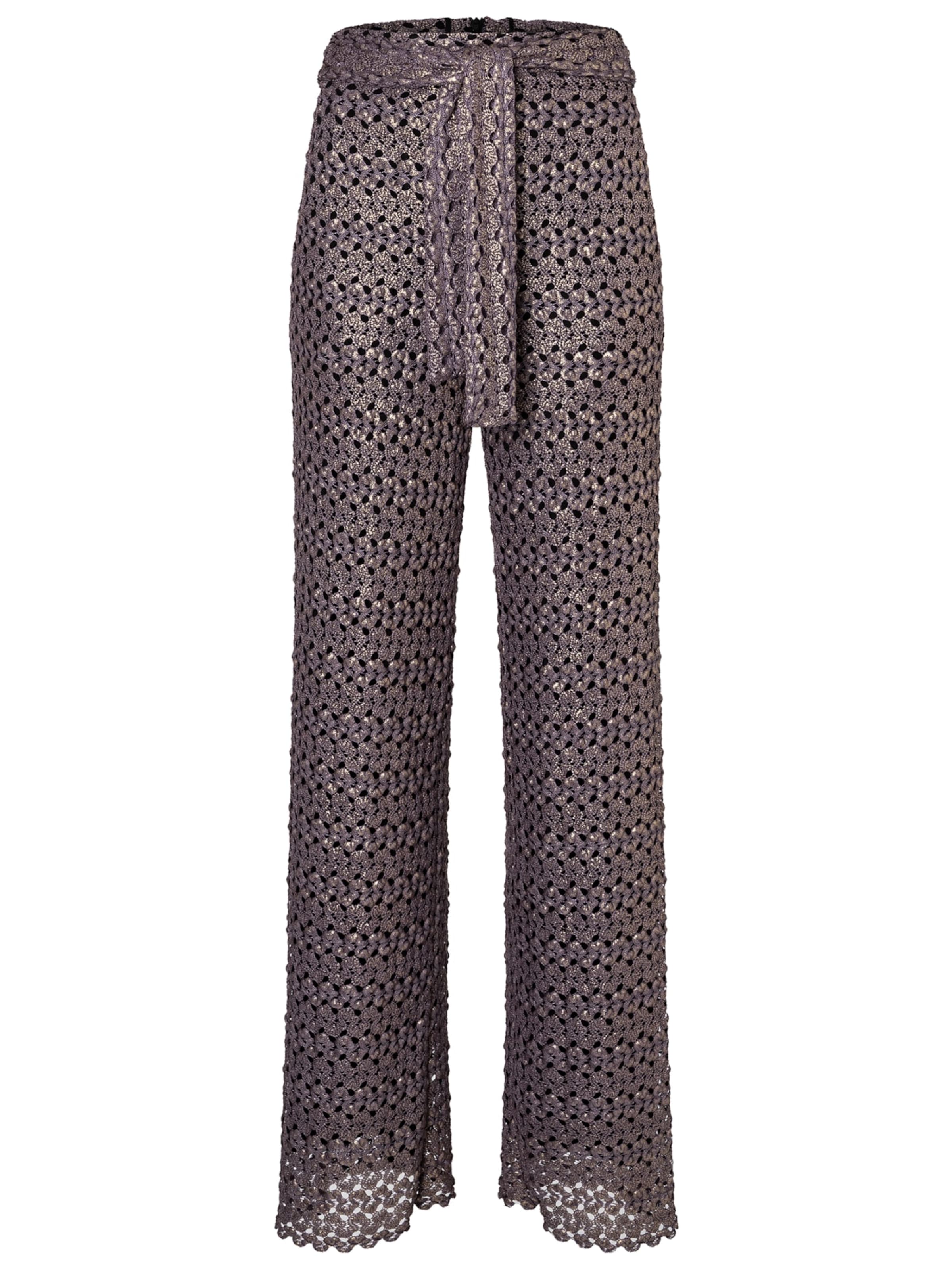 Regular Pantalon 'Donya' Ana Alcazar en gris : devant