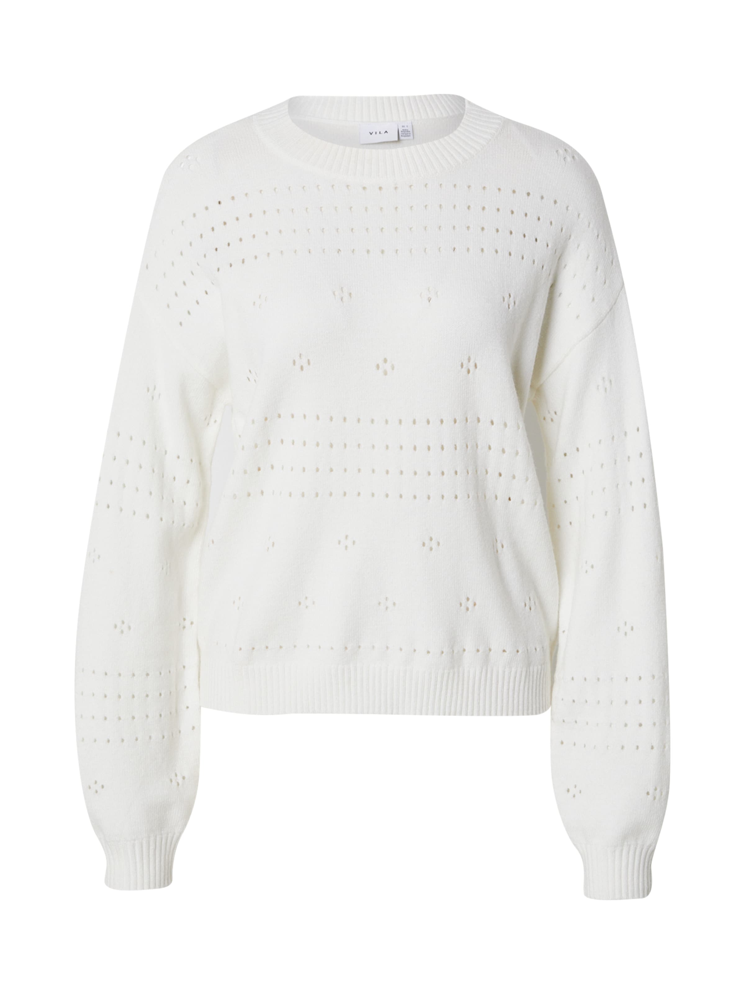 Pull-over 'VIRil' VILA en blanc : devant