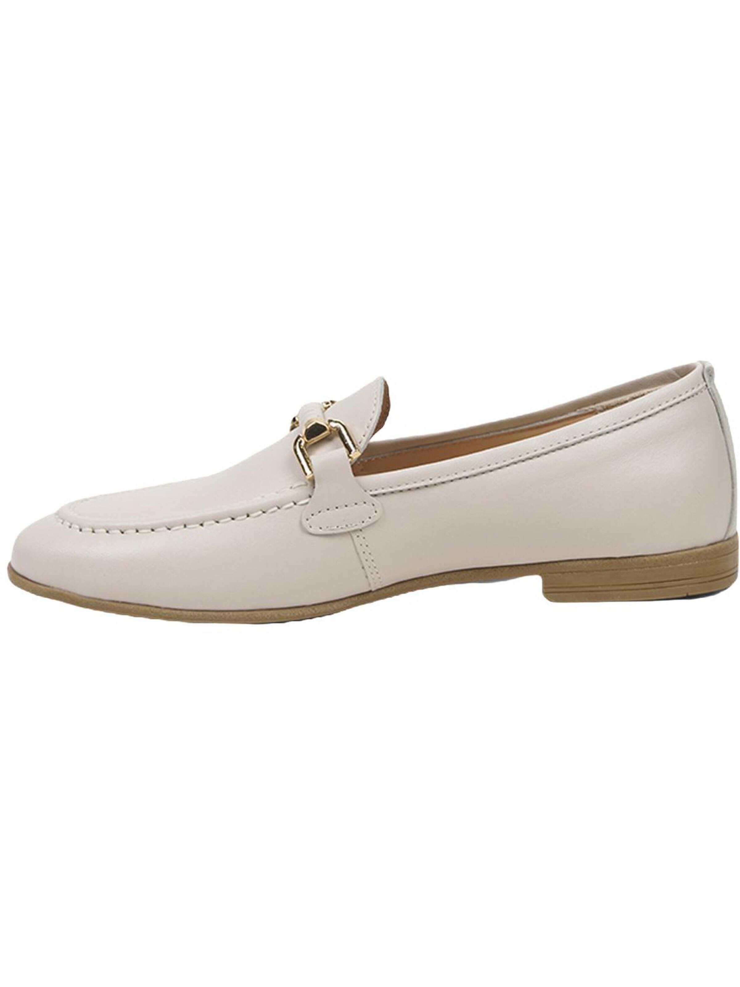 Desa Classic Flats 'Slipper' in Beige: front