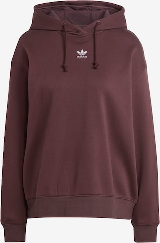 Bluză de molton 'Adicolor Essentials friend' de la ADIDAS ORIGINALS pe maro: față