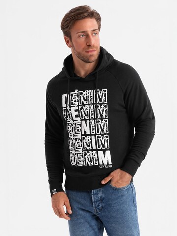 Ombre Sweatshirt i svart