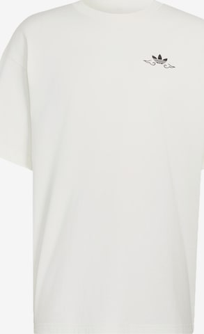 ADIDAS ORIGINALS - Camisa 'Japan Forg Grafik' em branco: frente