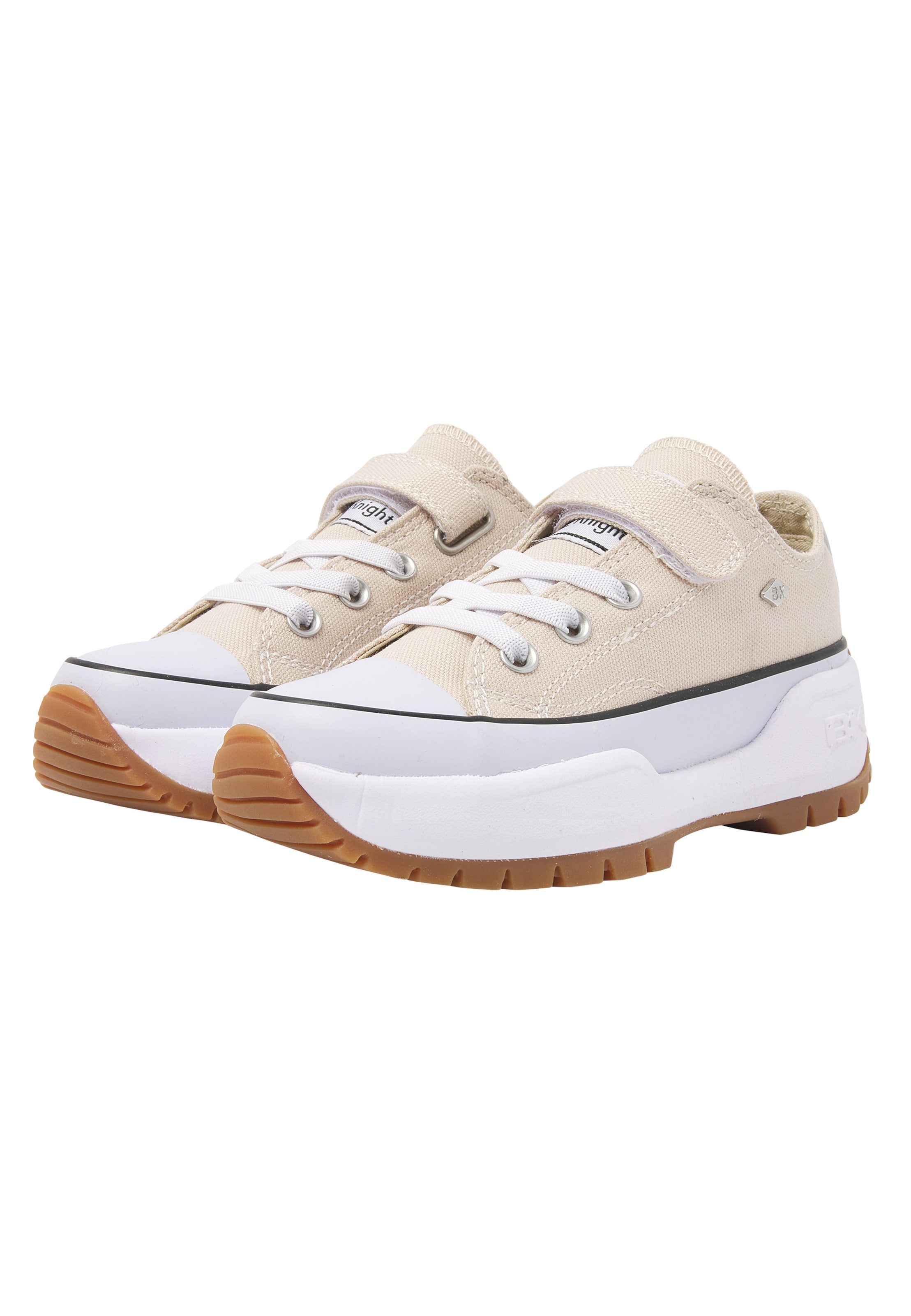 BRITISH KNIGHTS Trainers ' KAYA LOW FLY ' in Beige: front