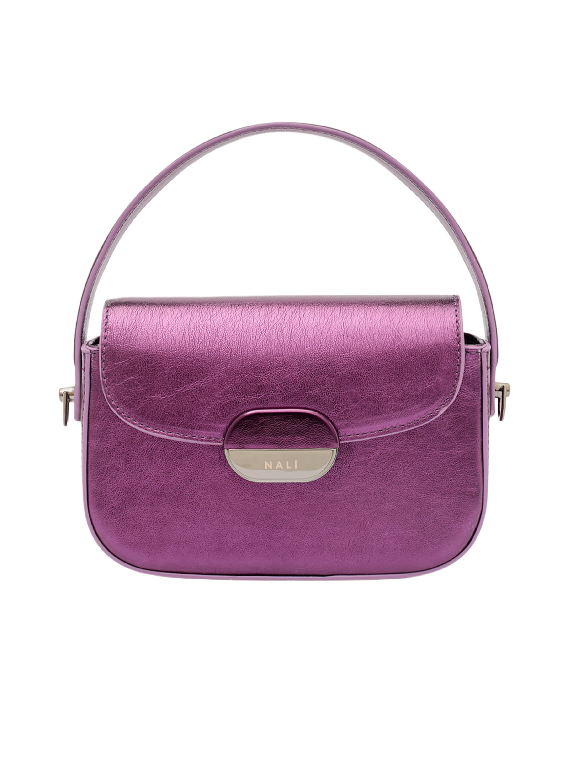 Borsa a mano di NALì in lilla: frontale