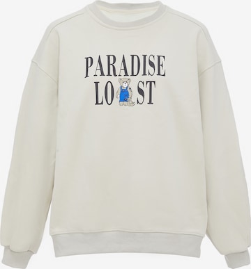 Sweat-shirt HOMEBASE en blanc : devant