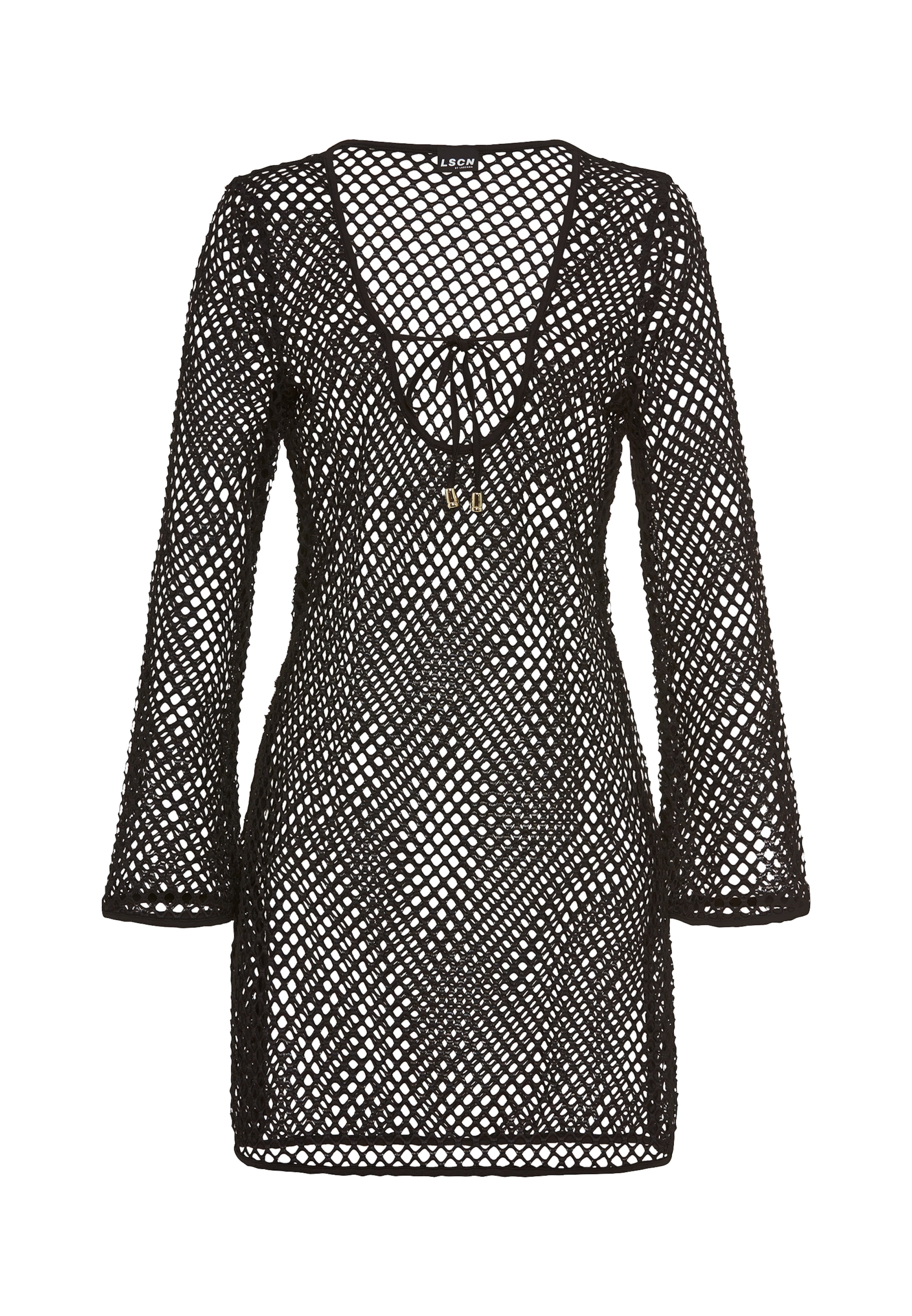 LSCN by LASCANA Plážové šaty – černá: přední strana