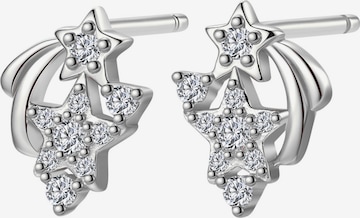 Hey Happiness - Pendientes 'Star Cluster' en plata: frente