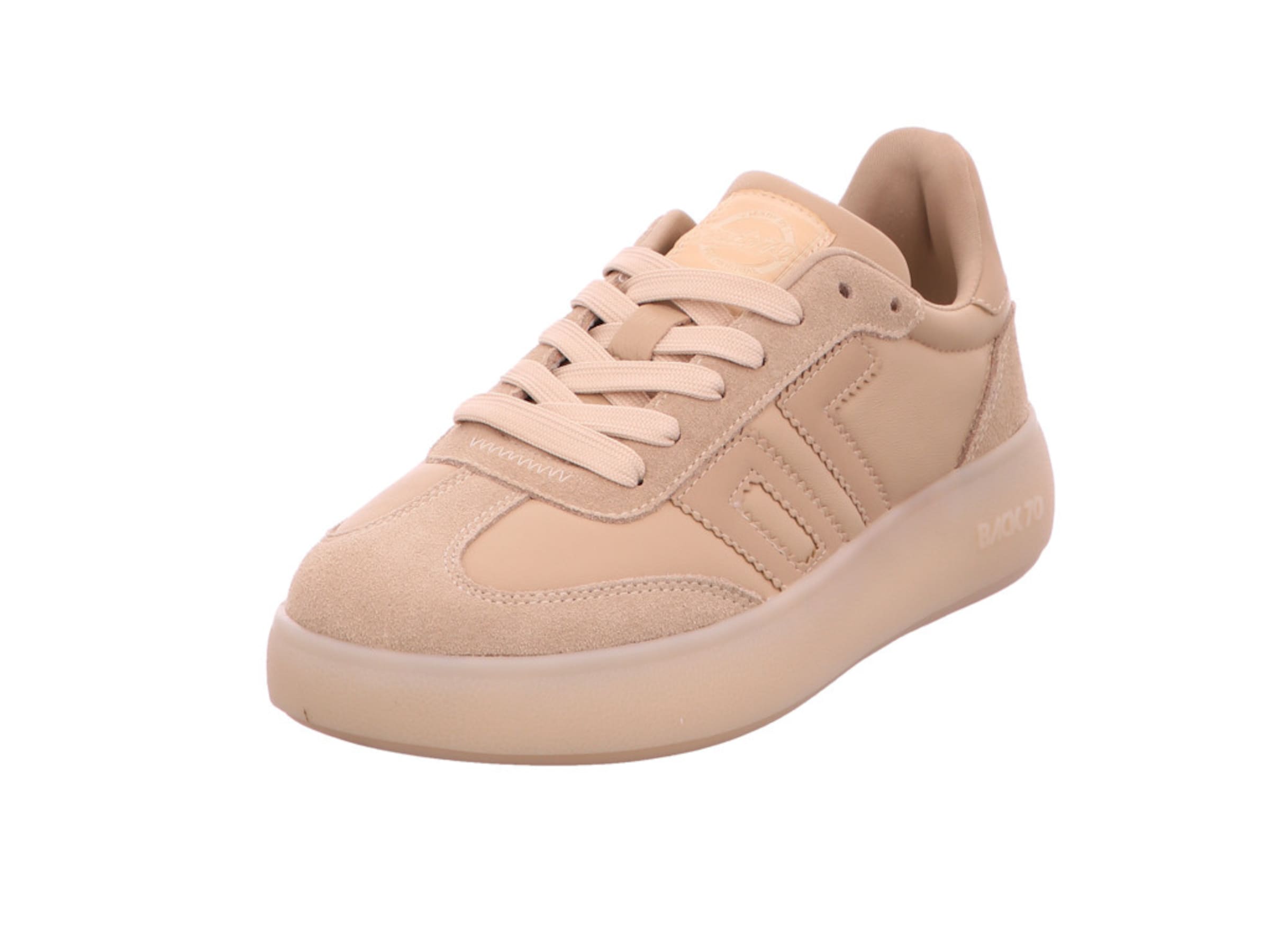 BACK 70 Platform trainers in Beige: front