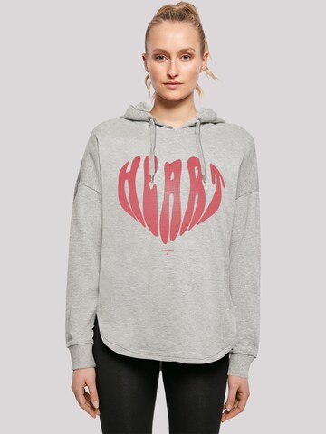 Sweat-shirt F4NT4STIC en gris : devant