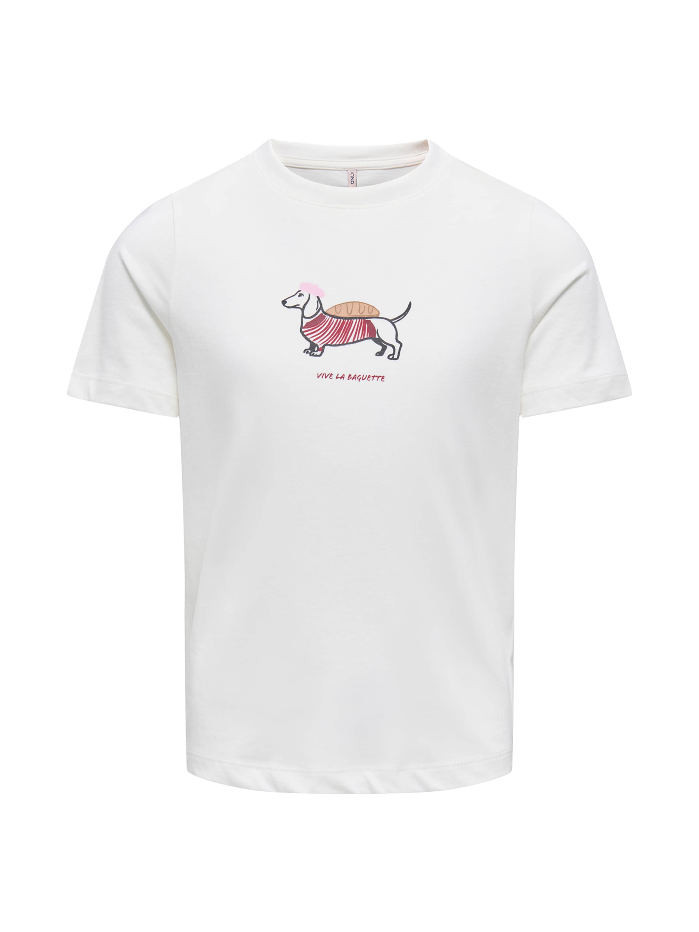 ONLY GIRLS Shirt 'KOGLILA' in White: front