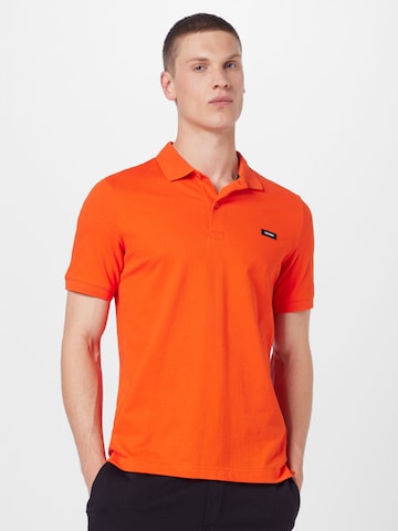 Maglietta di Calvin Klein in arancione: frontale
