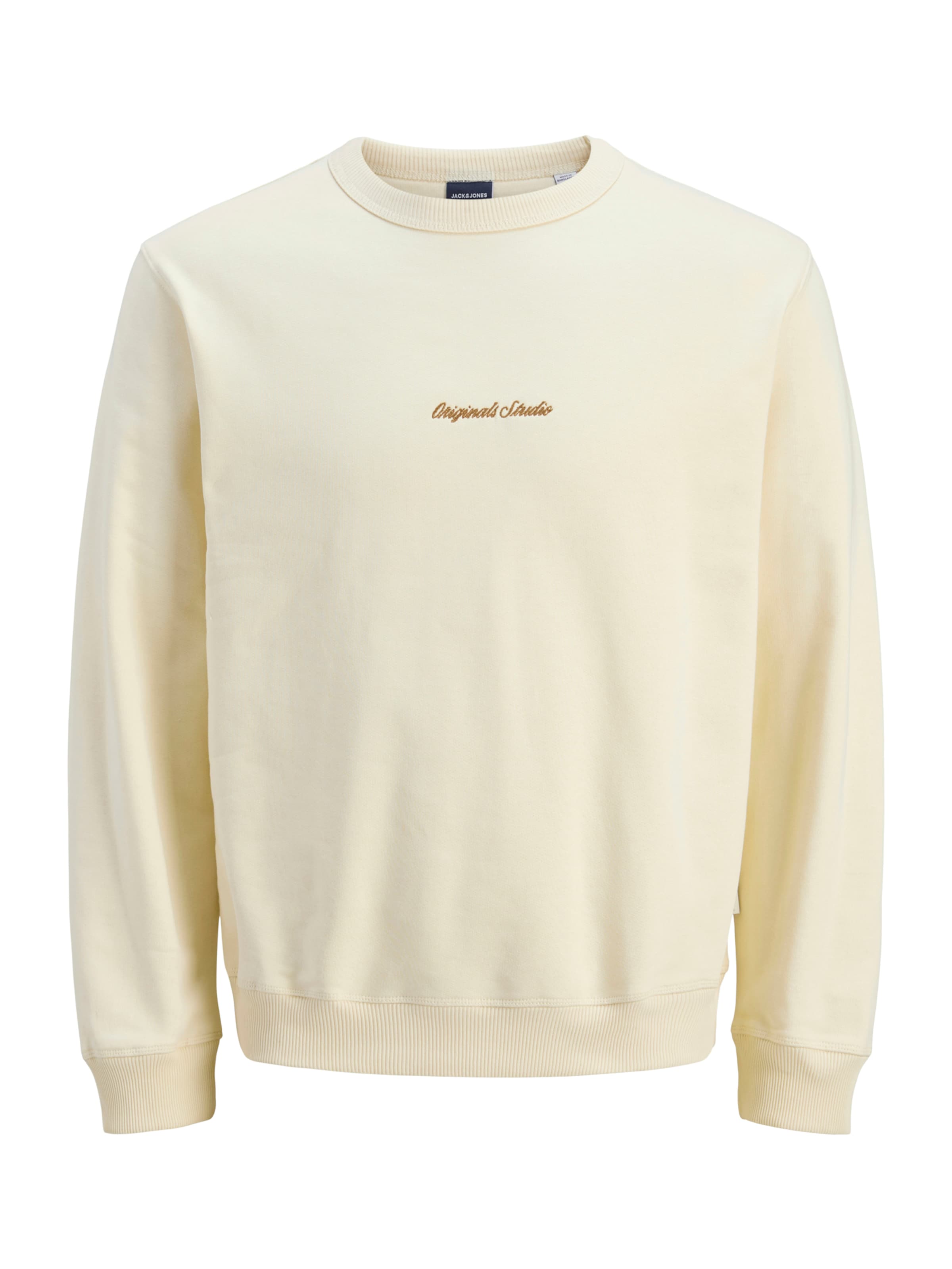 JACK & JONES Sweatshirt 'JORNORREBRO' in White: front