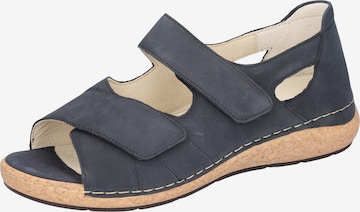 WALDLÄUFER Sandale in Blau: Vorderseite