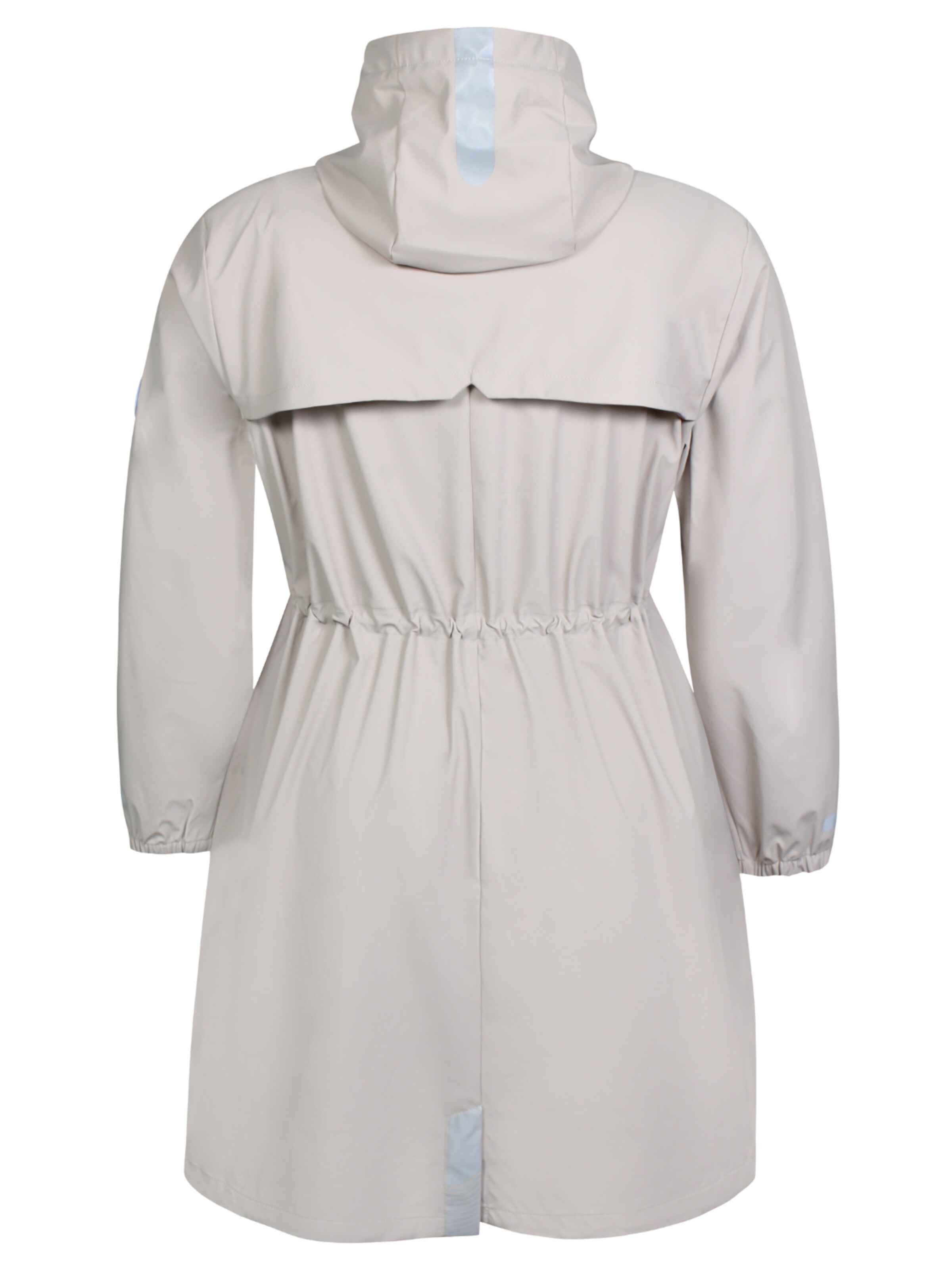 Zhenzi Functionele mantel 'Tael 606' in Beige