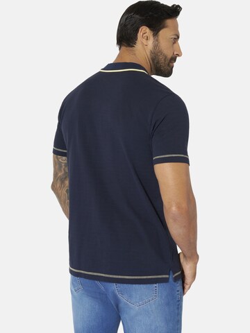 Jan Vanderstorm Poloshirt 'Jonatar' in Blau