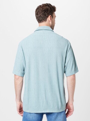 TOPMAN Regular fit Button Up Shirt in Blue