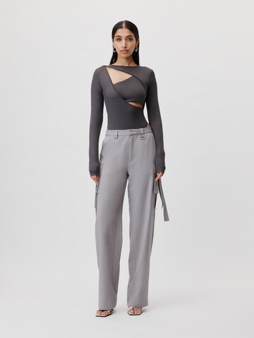 Loosefit Pantalon cargo 'Eve Tall' LeGer by Lena Gercke en gris