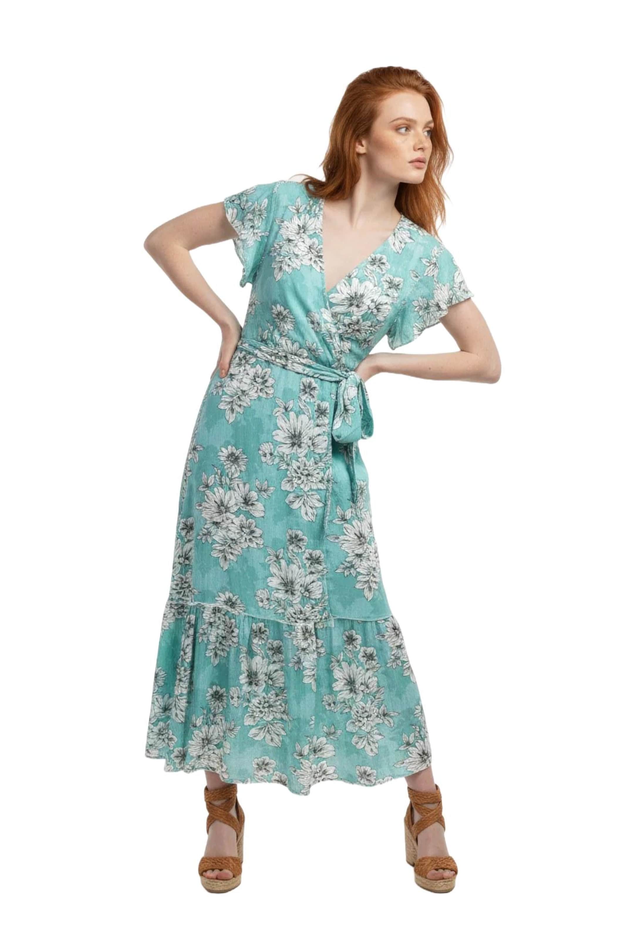 Robe d’été No Matter What en bleu