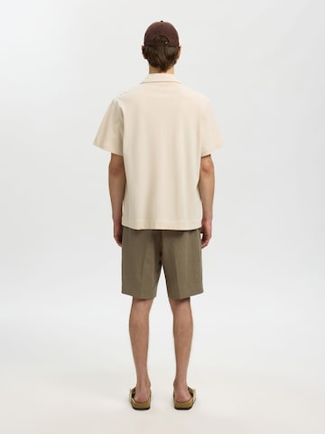 SELECTED Regular Fit Skjorte i grå