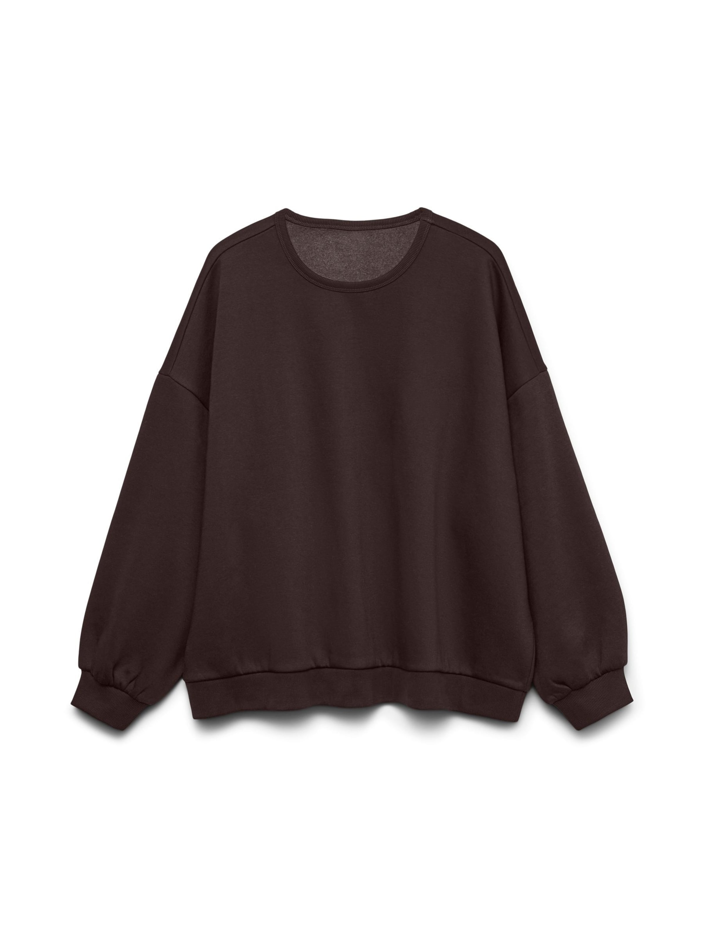 Felpa di VERO MODA in marrone: frontale