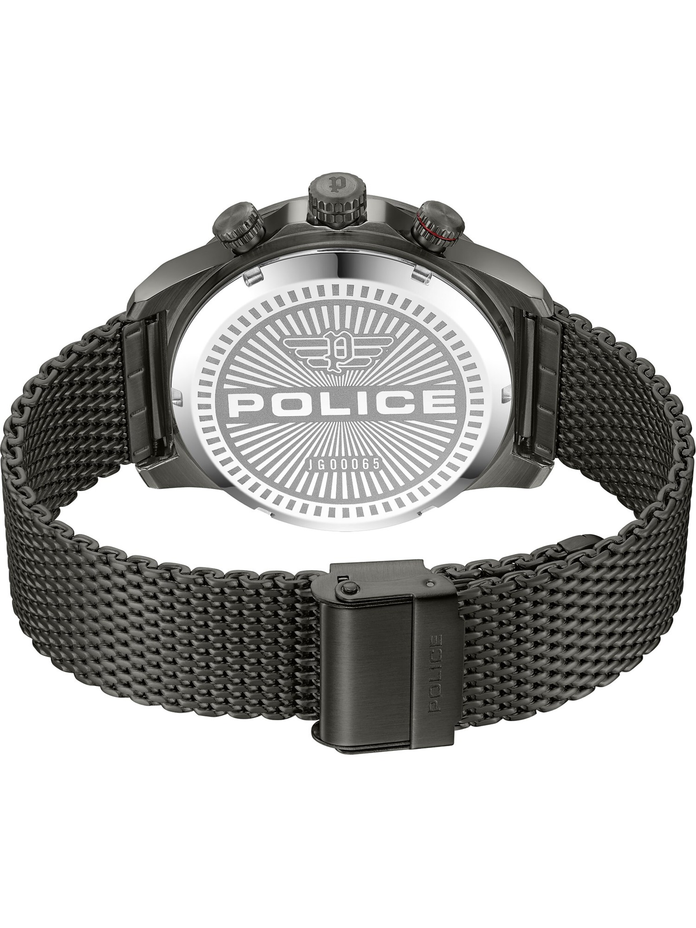 POLICE Analog Watch 'Rotorcrom' in Grey