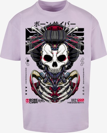 T-Shirt F4NT4STIC en violet : devant