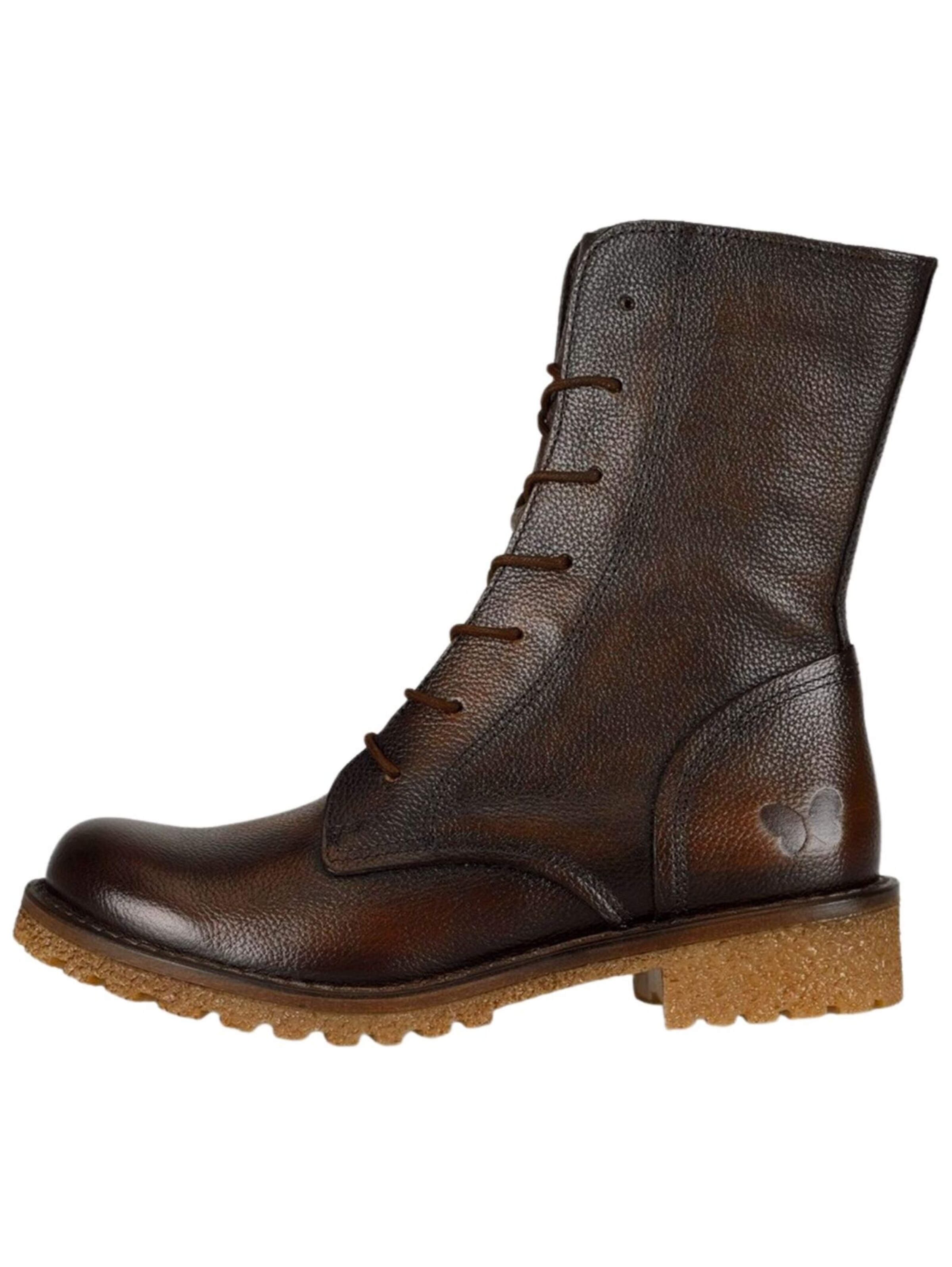 Bottines à lacets 'CASTER' FELMINI en marron