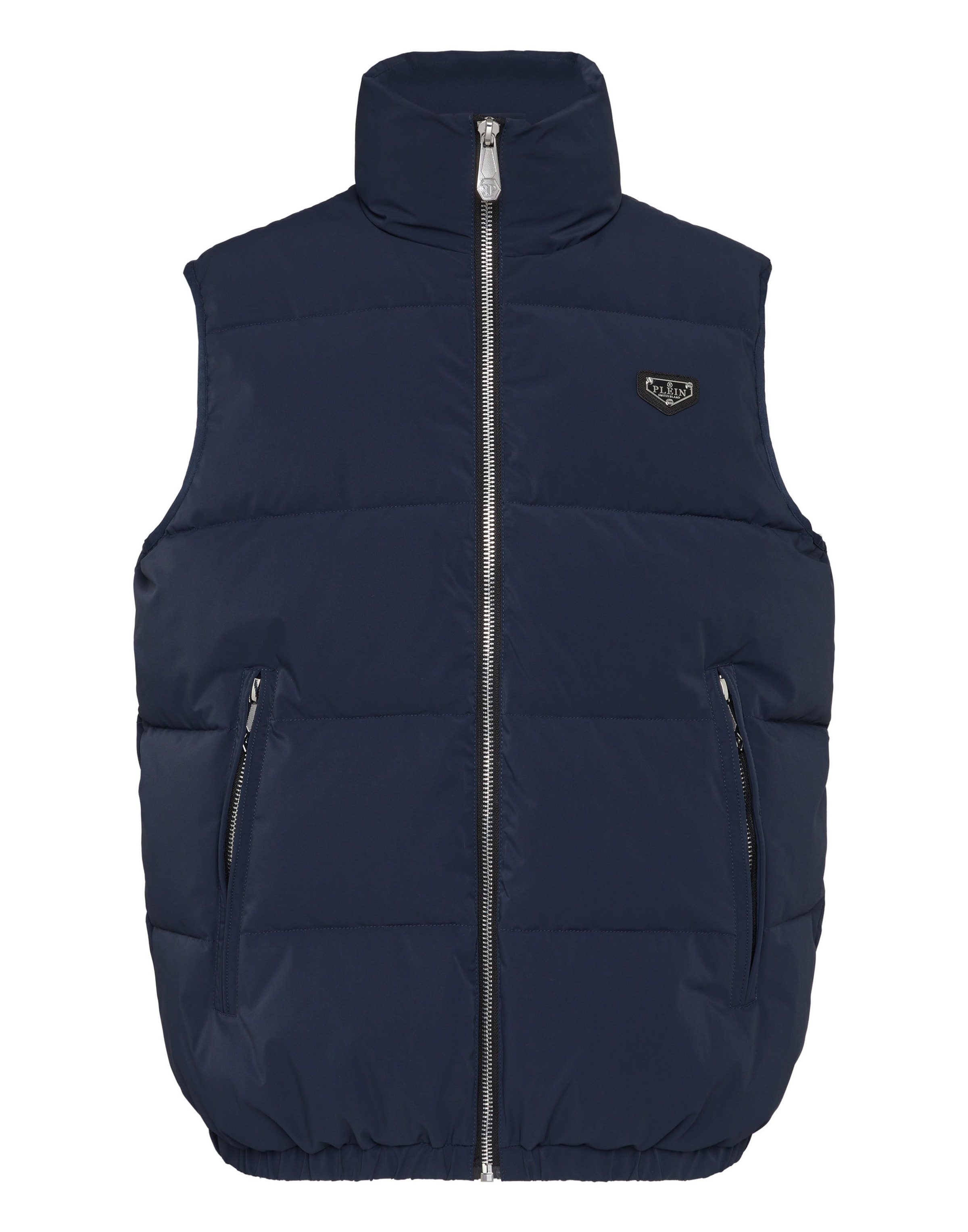 Gilet Philipp Plein en bleu : devant