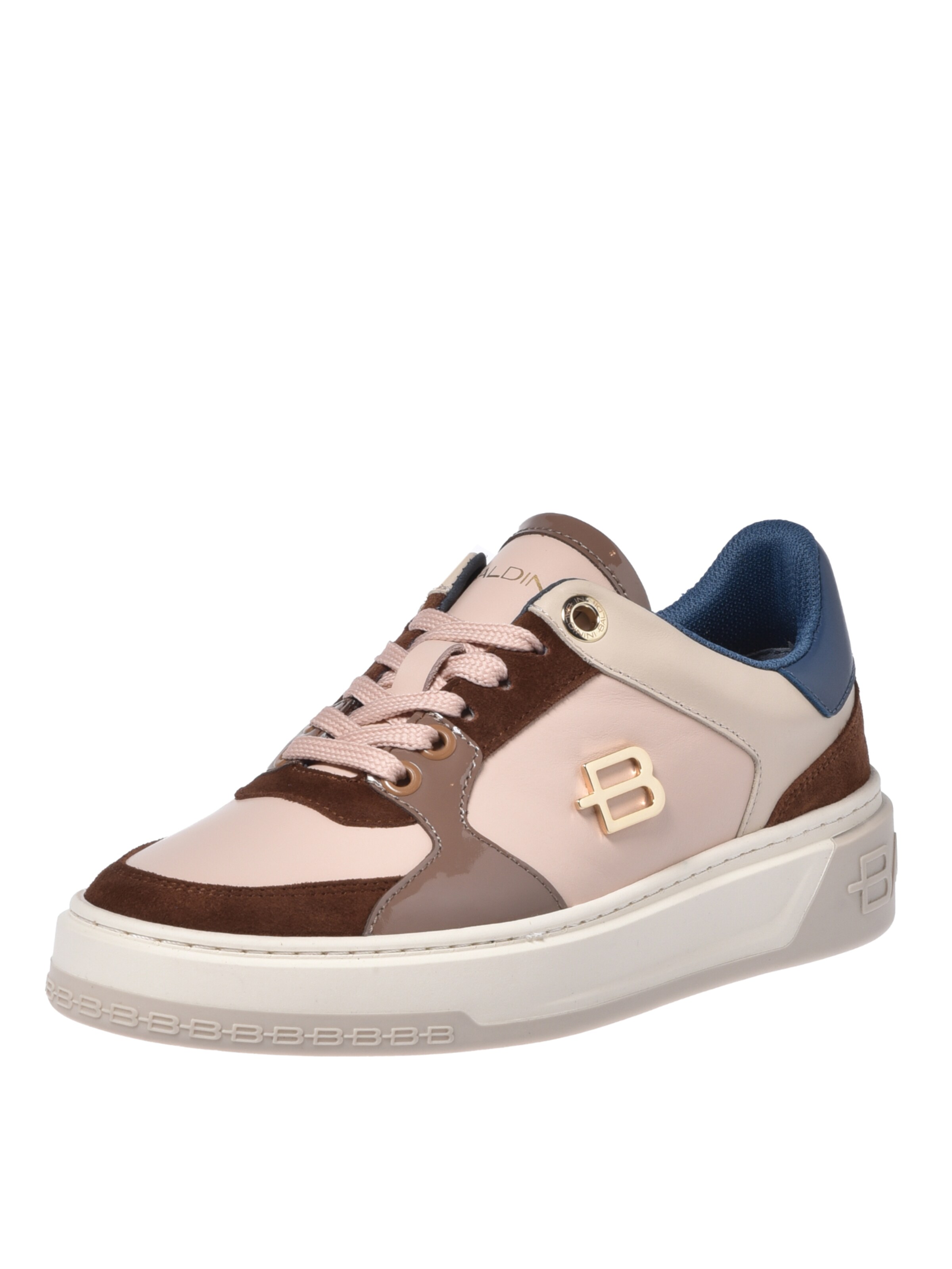 Baskets basses BALDININI en mélange de couleurs : devant