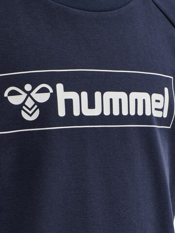 Tricou funcțional de la Hummel pe albastru