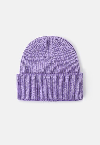 Unio Hamburg Beanie 'Mika Stone Washed' in Purple