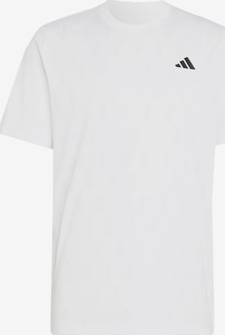 T-Shirt fonctionnel 'Club' ADIDAS PERFORMANCE en blanc : devant