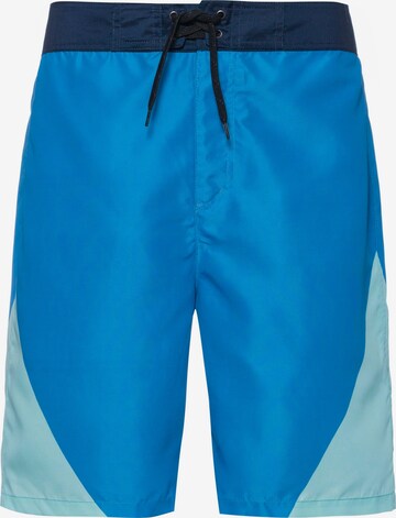 MAUI WOWIE Swimming Trunks in Blue: front