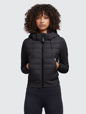 khujo Between-season jacket 'Dalis2' in Black: front