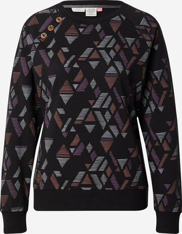 Ragwear Sweatshirt 'DARRIA' in Schwarz: predná strana