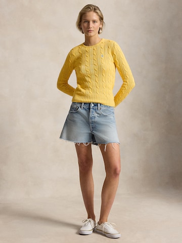 Pulover de la Polo Ralph Lauren pe galben