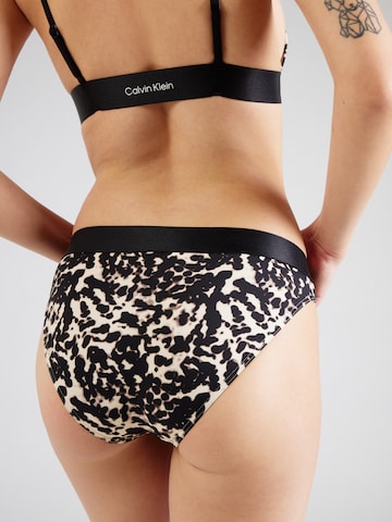 Calvin Klein Swimwear Bikinové nohavičky - Čierna