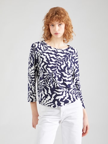 s.Oliver Shirt in Blauw: voorkant