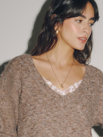 Next - Pullover em castanho