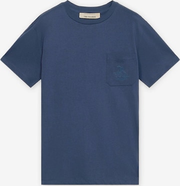 Trussardi - Camiseta en azul: frente